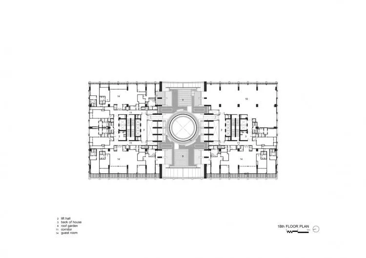 BIM建筑|辛德霍恩凯宾斯基酒店，在城市绿地中“跳舞” / Plan Architect