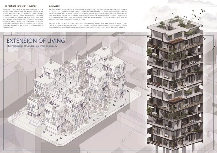 BIM建筑|住宅的未来 - 在大流感来临之前与之后 | 2021纸上住宅建筑国际竞图结果