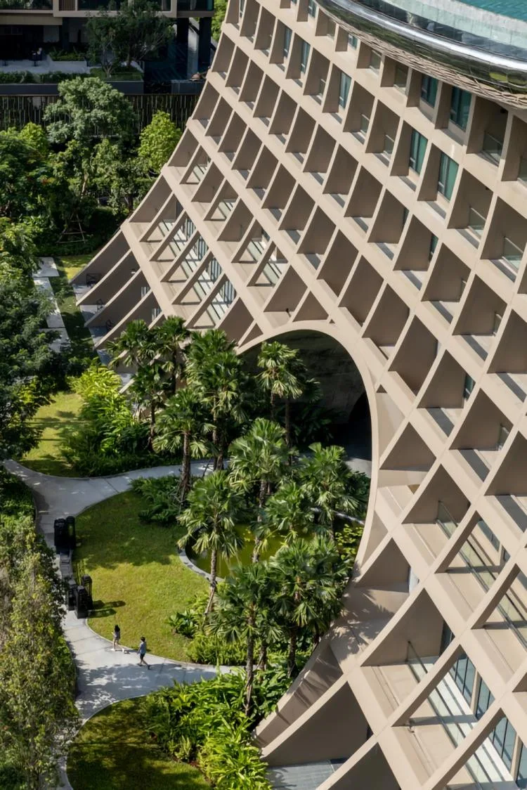 BIM建筑|辛德霍恩凯宾斯基酒店，在城市绿地中“跳舞” / Plan Architect