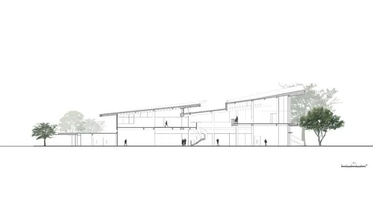 BIM建筑|苏坡艺廊/小隐建筑——廊桥意象，一幅光影的画卷