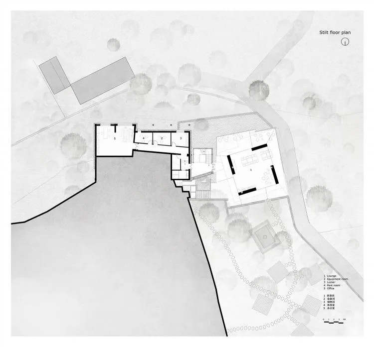 BIM建筑|马儿山村·林语山房民宿酒店，湖南，张家界 / 尌林建筑设计事务所