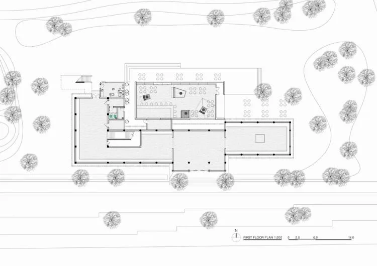 BIM建筑|南昌市八一公园梁书美术馆改造/XAA建筑事务所