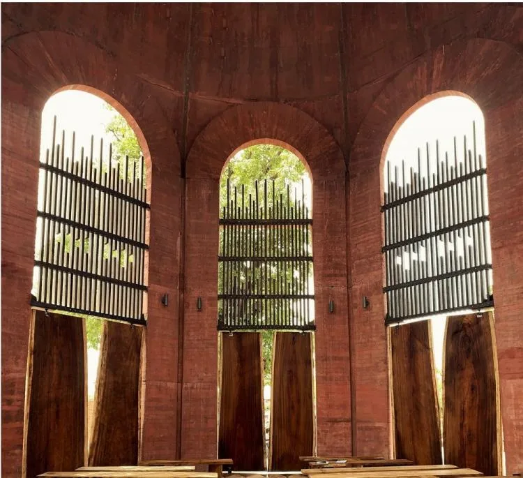 BIM建筑|Jojutla 灾后重建|圣十字教堂 / 墨西哥Taller de Arquitectura X