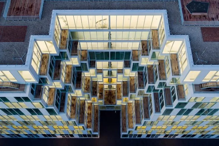 BIM建筑|递进立面，柏林上城综合体UP! Berlin / JASPER ARCHITECTS