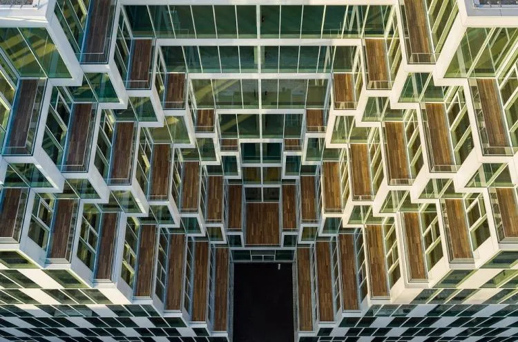 BIM建筑|递进立面，柏林上城综合体UP! Berlin / JASPER ARCHITECTS