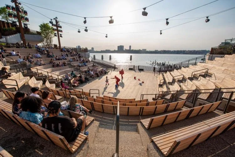 BIM建筑|鬼才建筑师Heatherwick新作：哈德逊河小岛公园/Heatherwick studio