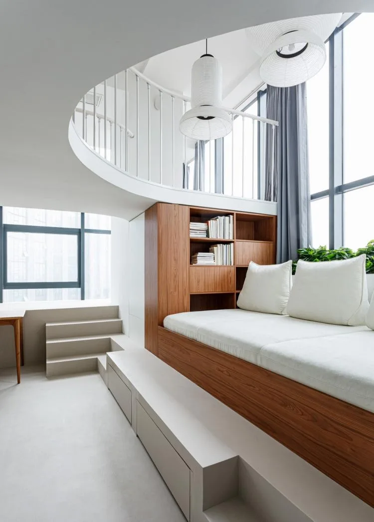 BIM建筑|桥屋Loft商住公寓/戏构建筑设计