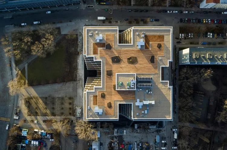 BIM建筑|递进立面，柏林上城综合体UP! Berlin / JASPER ARCHITECTS