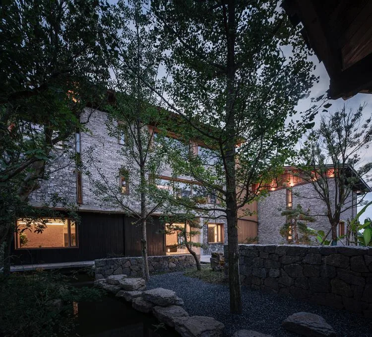 BIM建筑|马儿山村·林语山房民宿酒店，湖南，张家界 / 尌林建筑设计事务所