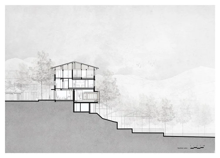 BIM建筑|马儿山村·林语山房民宿酒店，湖南，张家界 / 尌林建筑设计事务所