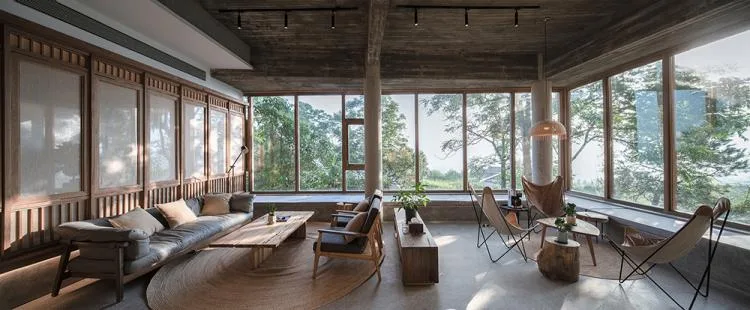 BIM建筑|马儿山村·林语山房民宿酒店，湖南，张家界 / 尌林建筑设计事务所