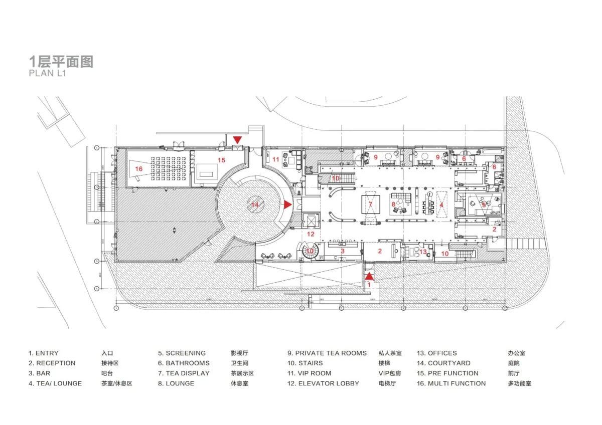 BIM建筑|福州茶馆/如恩设计