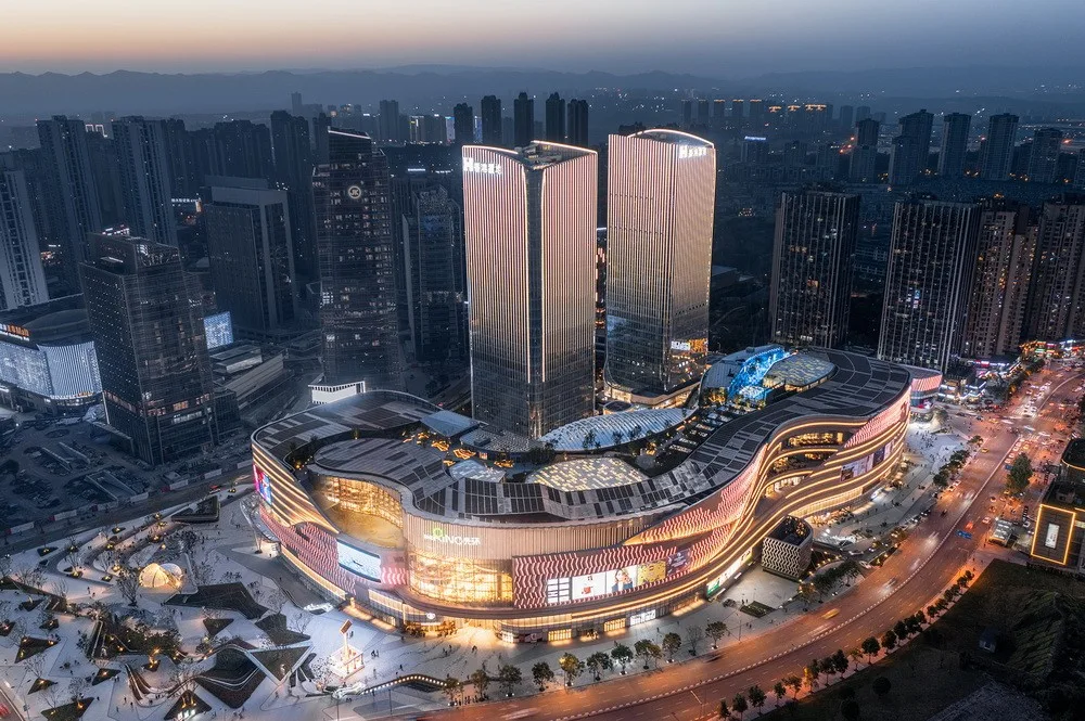 BIM建筑|香港置地重庆光环The Ring购物公园——PHA湃昂国际建筑设计