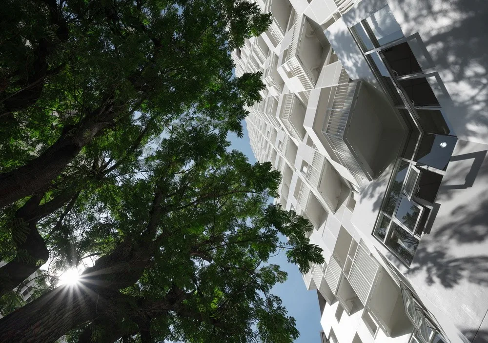 BIM建筑|白衣天使的架空中庭宿舍楼/Plan Architect