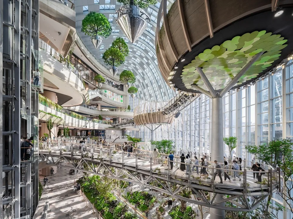 BIM建筑|香港置地重庆光环The Ring购物公园——PHA湃昂国际建筑设计