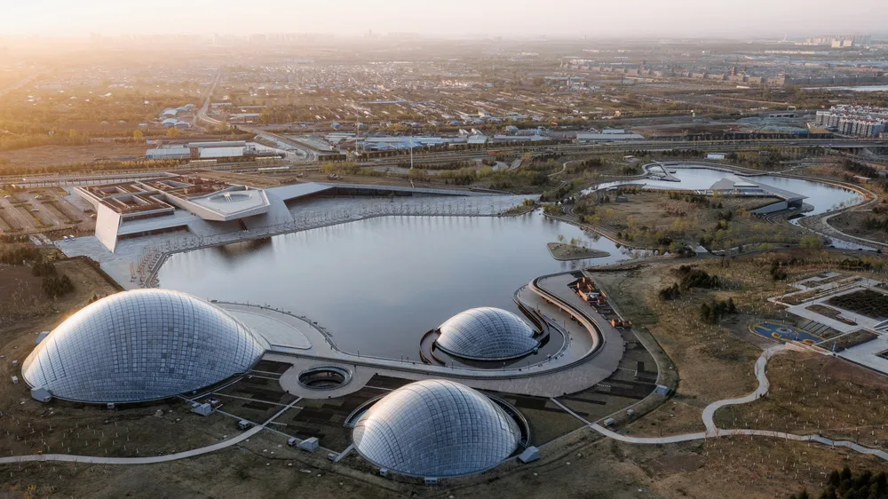 BIM建筑|山西太原穹顶植物园/DMAA