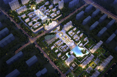 BIM建筑|华盈尚景南北中轴连接天桥方案设计征集竞赛-BIM建筑网