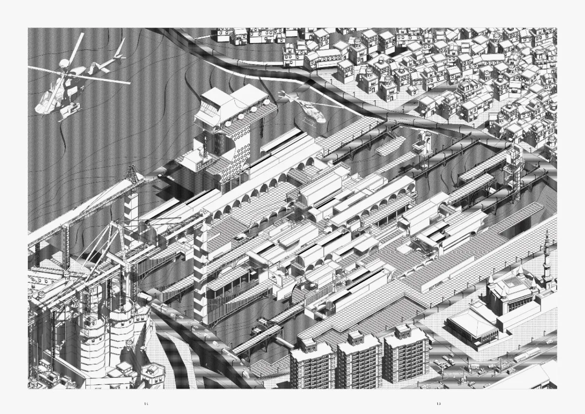 BIM建筑|1份top级纯线稿作品是怎么做出来的？学姐说，用SU，很快啊