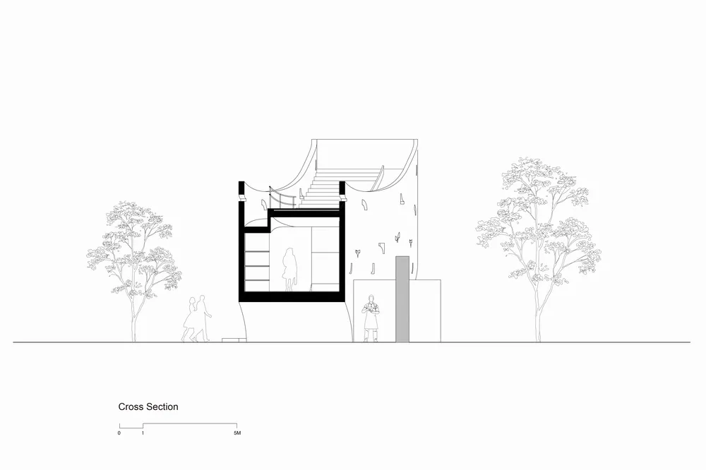 BIM建筑|微建筑系列 II – 废墟书屋/一树建筑