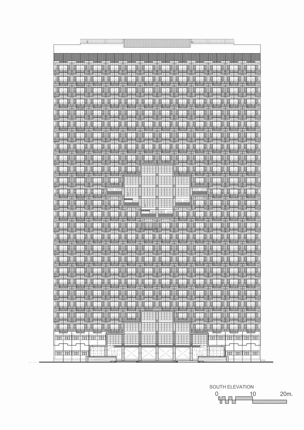 BIM建筑|白衣天使的架空中庭宿舍楼/Plan Architect