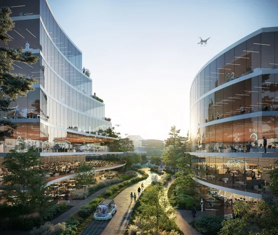 BIM建筑|OMA和GMP设计成都未来城