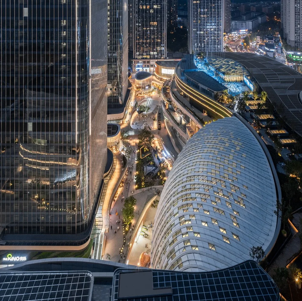 BIM建筑|香港置地重庆光环The Ring购物公园——PHA湃昂国际建筑设计