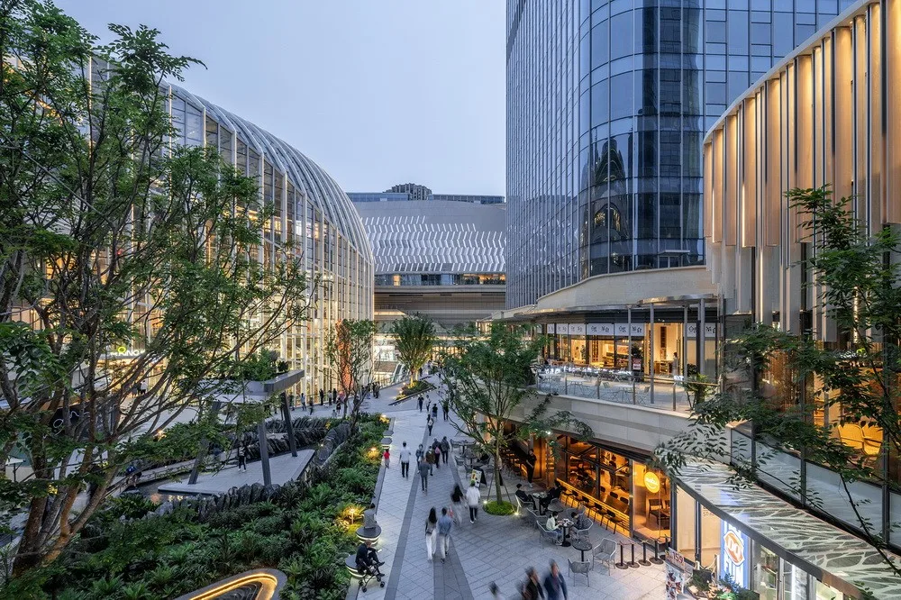 BIM建筑|香港置地重庆光环The Ring购物公园——PHA湃昂国际建筑设计