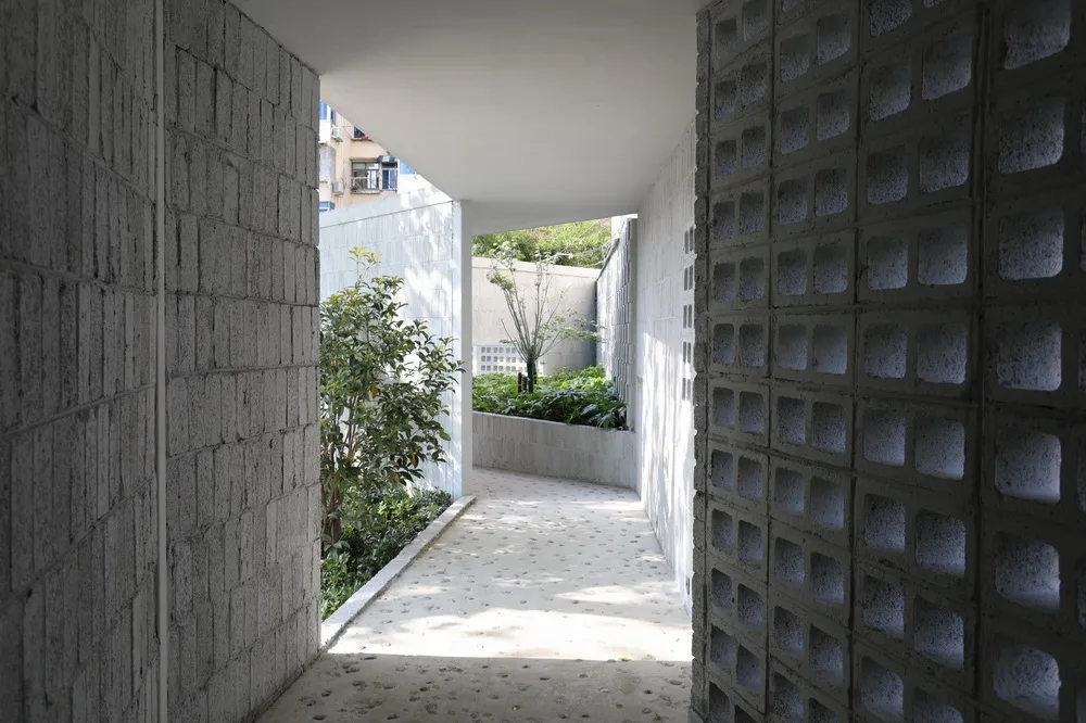 BIM建筑|居民区旁的复廊围墙/梓耘斋建筑