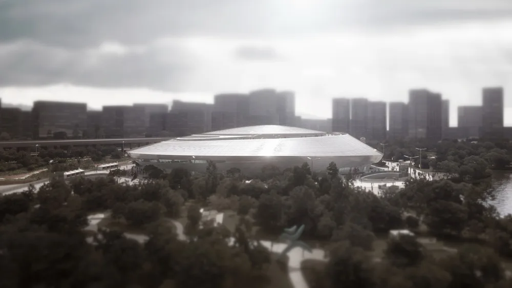 BIM建筑|杭州北景园生态公园及电竞馆/中南建筑