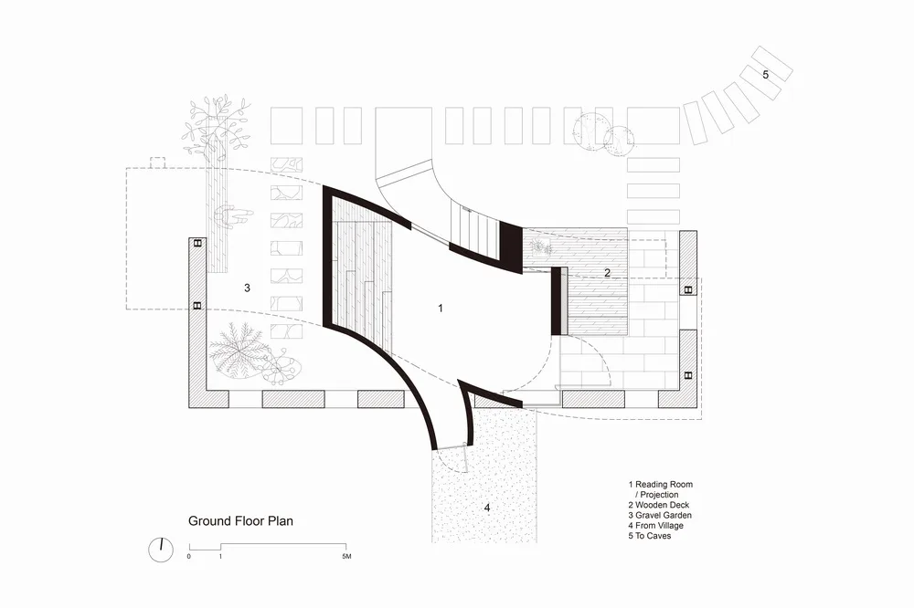 BIM建筑|微建筑系列 II – 废墟书屋/一树建筑
