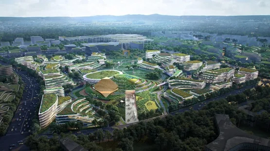 BIM建筑|OMA和GMP设计成都未来城