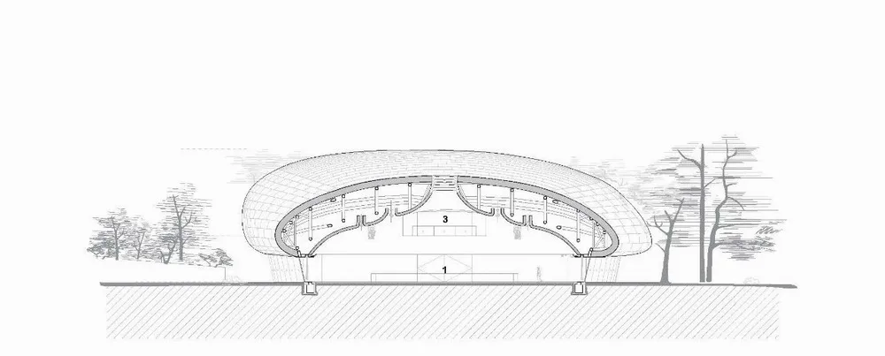 BIM建筑|MAD新作_阿那亚“云中心”方案设计 / MAD建筑事务所
