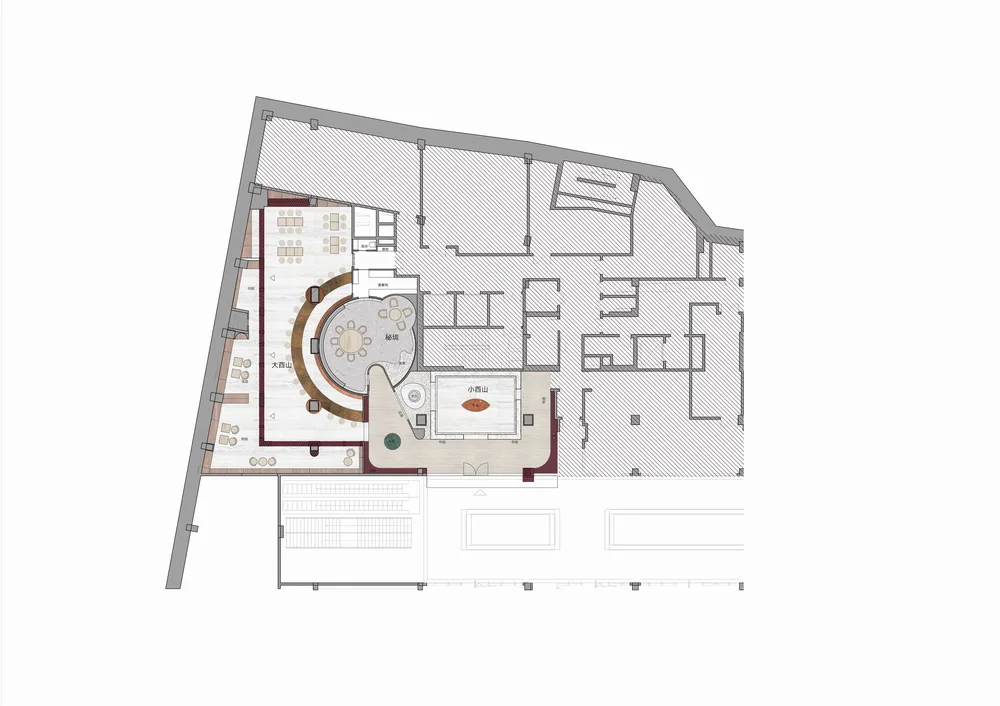 BIM建筑|将大酉山和小酉山藏于让努维尔的红色街道中/Wutopia Lab·俞挺