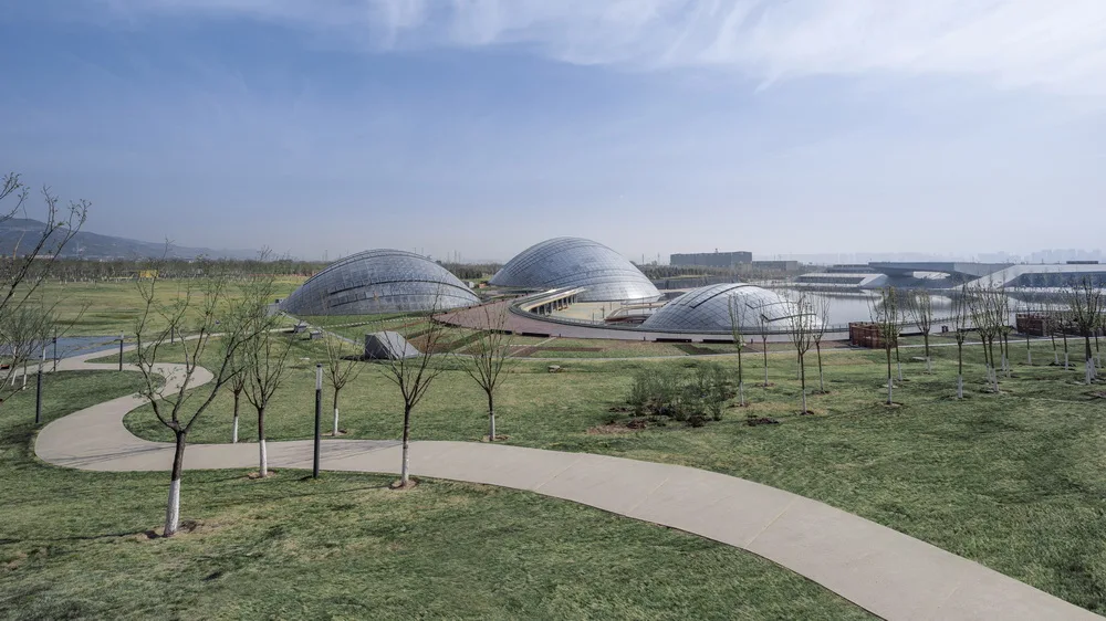 BIM建筑|山西太原穹顶植物园/DMAA