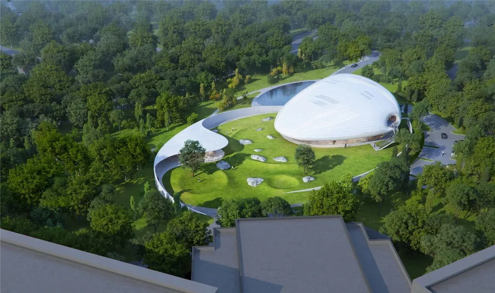 BIM建筑|MAD新作_阿那亚“云中心”方案设计 / MAD建筑事务所