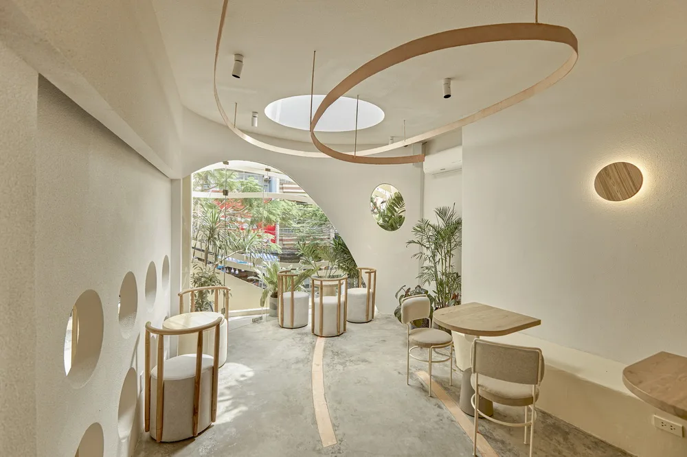 BIM建筑|越南鸟巢咖啡店/ Red5studio+Ben Decor