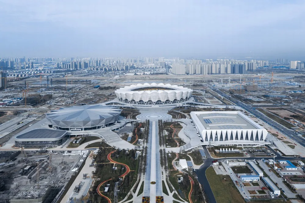 BIM建筑|招商蛇口西安丝路中心/上海三益