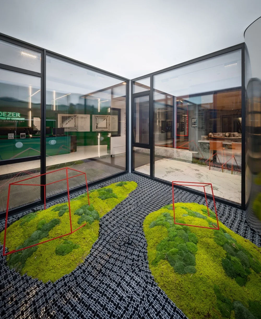 BIM建筑|欧哲佛山总部展陈新探索 / DRD x 竹工凡木