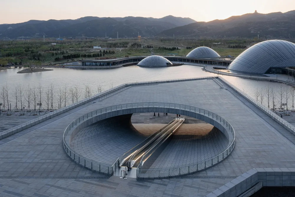 BIM建筑|山西太原穹顶植物园/DMAA