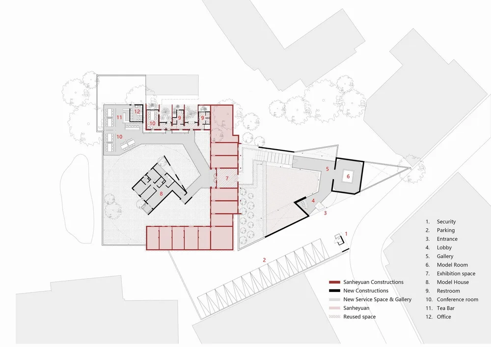 BIM建筑|再建三合院/ CYS.ASDO