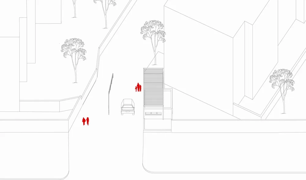 BIM建筑|居民区旁的复廊围墙/梓耘斋建筑