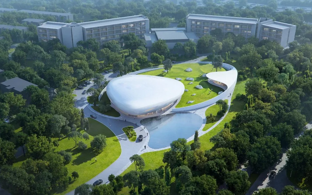 BIM建筑|MAD新作_阿那亚“云中心”方案设计 / MAD建筑事务所