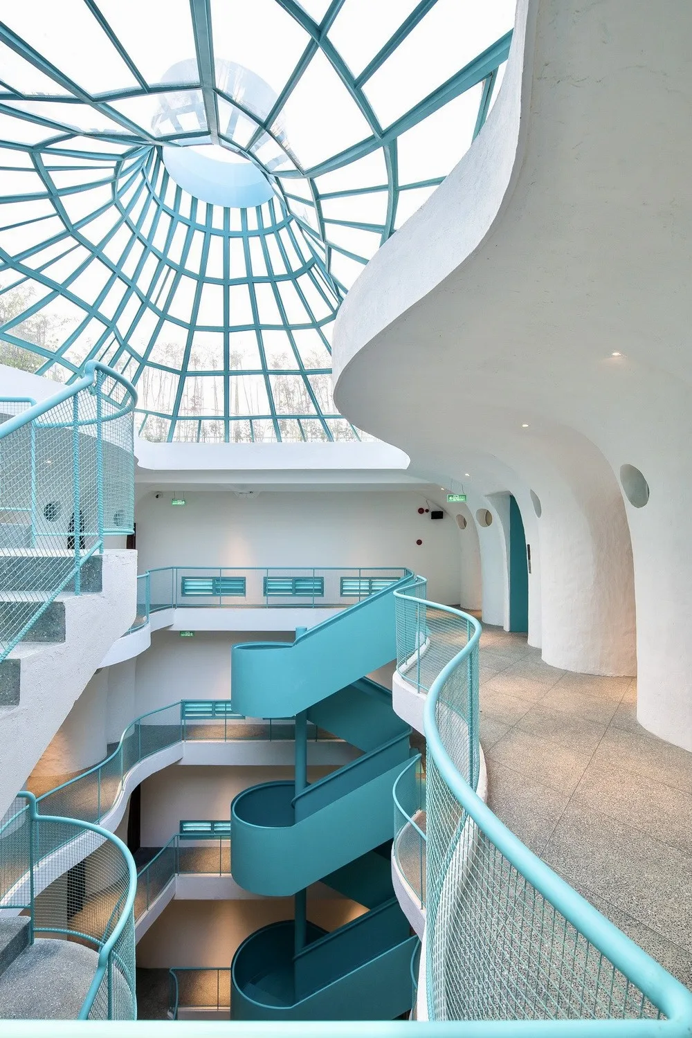 BIM建筑|如果，建筑是海浪：Le Bouton酒店/D1 Architectural Studio