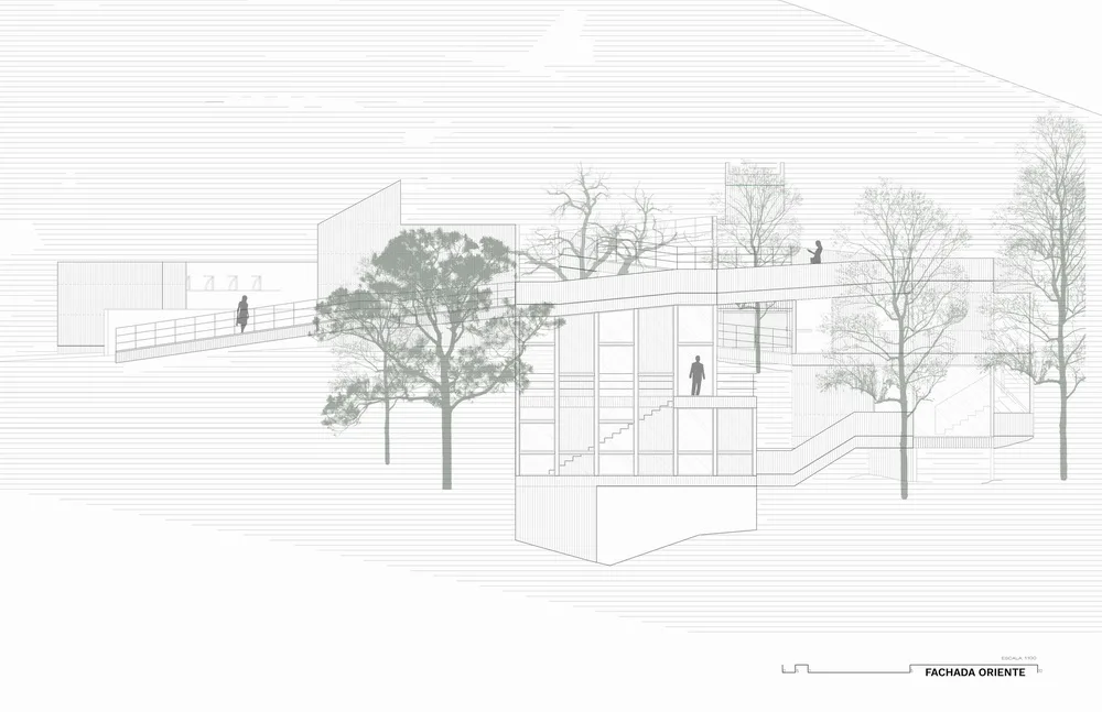 BIM建筑|体块的协奏曲：墨西哥蚕园/LAMZ Arquitectura