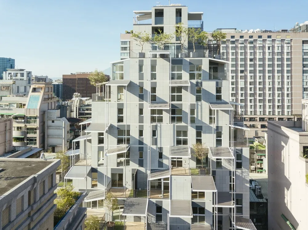 BIM建筑|‘台北屋顶’住宅 / 平田晃久建筑设计事务所