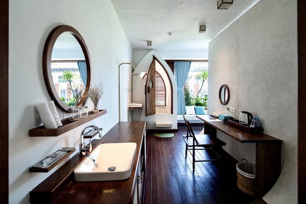 BIM建筑|如果，建筑是海浪：Le Bouton酒店/D1 Architectural Studio