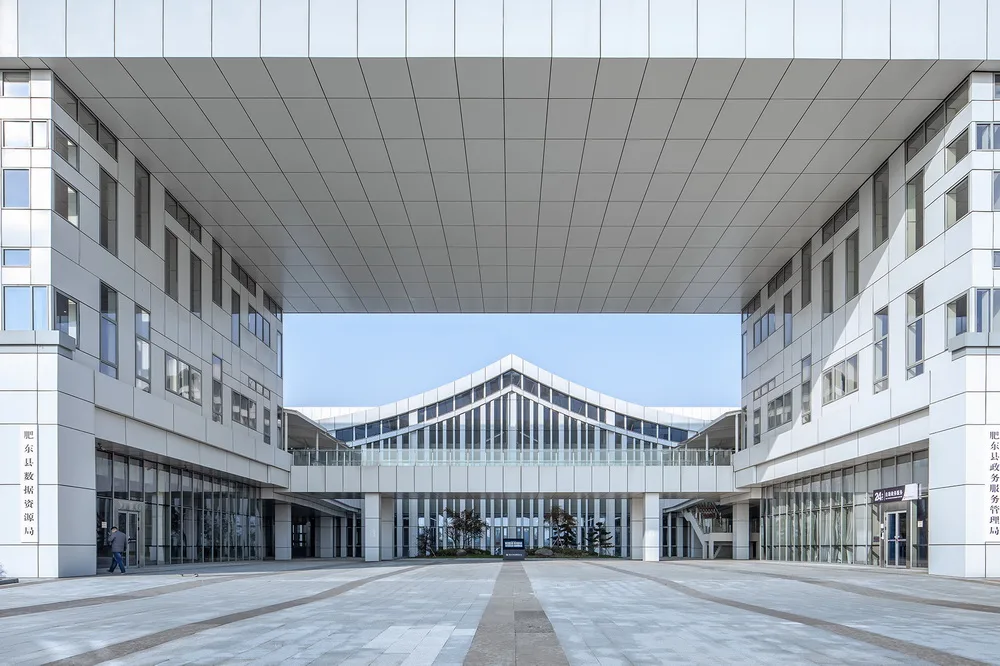BIM建筑|肥东县政务服务中心/上海华都建筑（HDD）