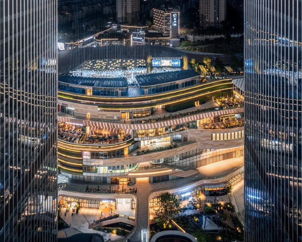 BIM建筑|香港置地重庆光环The Ring购物公园——PHA湃昂国际建筑设计