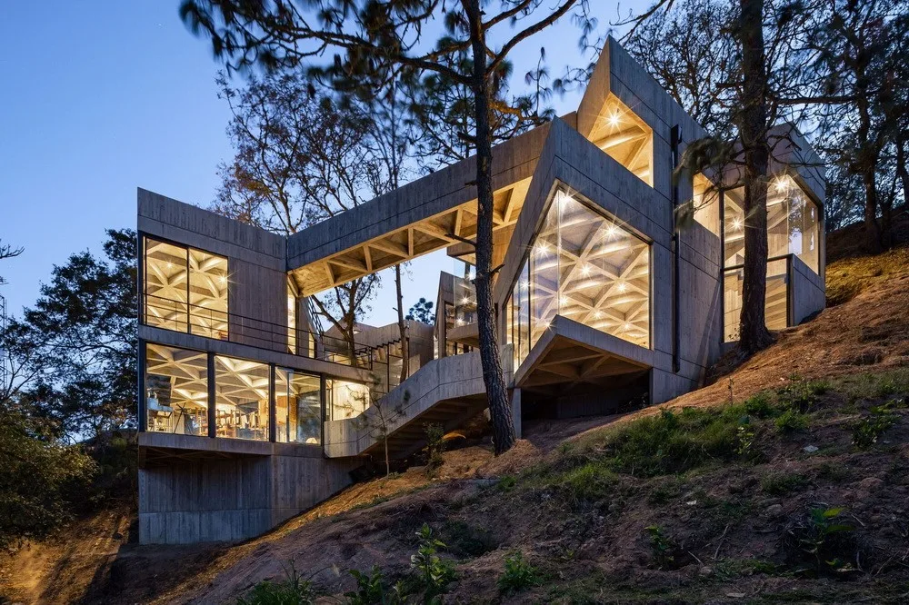 BIM建筑|体块的协奏曲：墨西哥蚕园/LAMZ Arquitectura