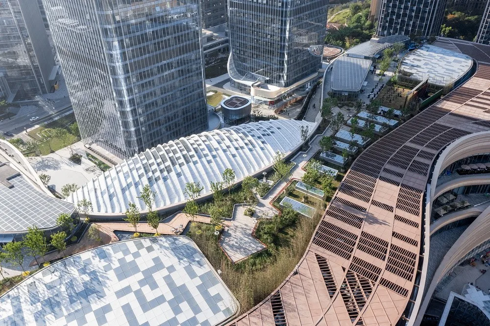 BIM建筑|香港置地重庆光环The Ring购物公园——PHA湃昂国际建筑设计